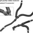 HVAC Heater Hose Assembly Engine Intake Heater Hose Compatible with Chrysler Town & Country 2011-2016 Dodge Grand Caravan 2011-2019.Heater Hose Assembly Replacement 5058729AH 626-315HP