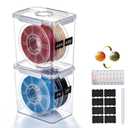 Filament Storage Box for 2 Spools*1kg Filament Container, 2 pcs