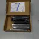 Ravinte 10 Pack 5 Inch Square Cabinet Handles Matte Black Pulls Drawer Kitchen Hardware for Cabinets Cupboard.