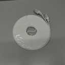 Cat8 Flat Ethernet Cable 50 FT Indoor & Outdoor, Invisable Ultra-Thin Ethernet Cable High Speed 40Gbps 2000Mhz, Flexible Shielded Internet Cable, Cat 8 SFTP Network Cable for Home/ Office/ Gaming, White