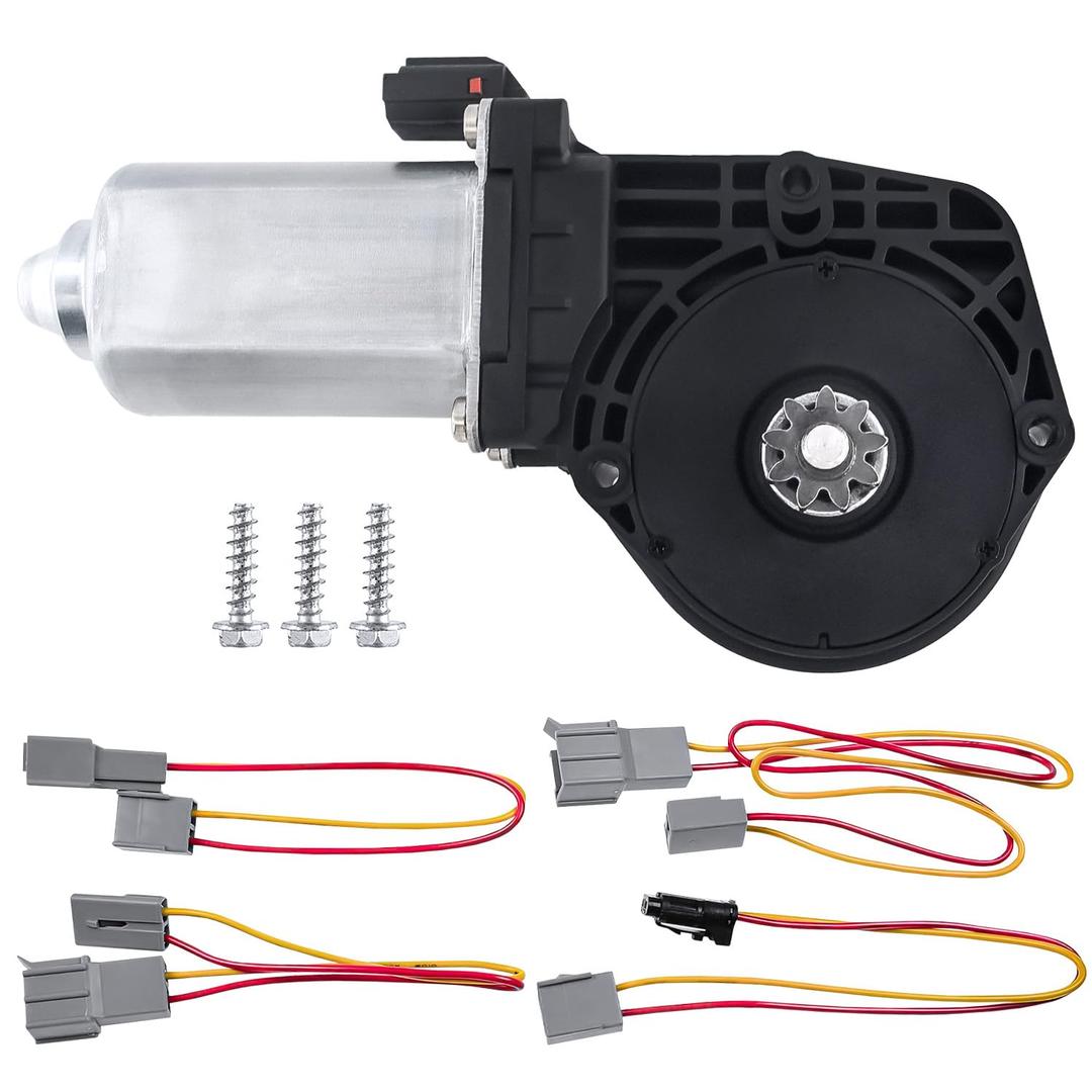Power Window Motor Compatible with Ford E/F-150 250 350 1981-90,Aerostar 1986-89,Bronco 1981-92/II 1984-86,Galaxie 1965,Fairmont 1978-83,Country Squire 1987-89,Custom 1964-72,Replace # 742-251
