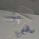 Toyvian Acrylic Floating Wall Shelf Hanging Plant Stand Wall-Mounted Display Rack for Living Room Bedroom Bathroom Office