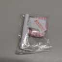 Compatible with Airpods 2nd 1st Generation Case, Cute Hot Pink Stripe Aesthetic Design with Carabiner, Soft TPU Skin Anti-Scratch Shockproof Protective Cover for Women Girls