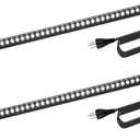 72W Outdoor Wall Washer Light,2 Pack 47.2 inch 4000K LED Wall Wash Lights Bar,IP67 Waterproof 120V LED Wall Washer Light Bar for Outdoor Indoor Building Sign, Hurches,Garden,Courtyards Lighting
