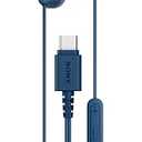 Sony IER-EX15C USB-C Plug, Wired in-Ear Headphones for iPhone and Android Phones, with Built-in Multi-Function Button, Volume and Mic Control, Supports USB Audio Class 1.0 Devices, Blue
