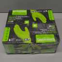 GLOVEWORKS HD Green Nitrile Gloves, 8 mil Nitrile Gloves Medium-XXL Sizes, Nitrile Disposable Gloves with Raised Diamond Grip (Medium (Pack of 200))