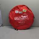 WeatherPod The Original Shark Tank MyPod 1-2 Person Pop-Up Pod - Stay Warm, Dry, and Out of The Sun - Weather Pod for Sports, Rain, or Wind (Red) 40"L x 40"W x 59"H