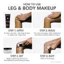 Dermablend Leg and Body Makeup Foundation with SPF 25 3.4 fl.oz.