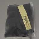 ANZERMIX Women's Breathable Cotton Thong Panties Pack of 6 (Black-6PK, Large)