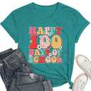 80s 90s Shirt for Women This is My 80's 90's Costume T-Shirt 80's 90's Vintage Music Party Short Sleeve Green, XL
