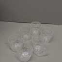 Yungyan 100 Pcs 10 oz Plastic Clear Whiskey Glasses, Clear