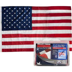 Valley Forge Flag Foot Standard Spun Polyester US American Flag