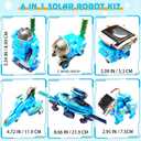 STEM Projects for Kids Ages 8-12, Science Kits, Solar Space Toys Gifts for 8-14 Year Old Teen Boys Girls, 120Pcs Building Experiments Robots for Teenage Ages 9 10 11 12.
