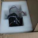 BOOSANT 72" Outdoor Ceiling Fans with Lights and Remote Control, Large Ceiling Fan with Lights High CFM Quiet 3 Blades Propeller Wood Ceiling Fan, Outdoor Fan for Patio Porch Gazebo,Deep Walnut