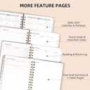 2026 Planner - Weekly and Monthly Planner, January 2026 - December 2026, Hardcover, 2026 Calendar Planner Book with Tabs, Aesthetic, Perfect for Office Home School Supplies (Sage Green, A5 (Jan 2026-Dec 2026))