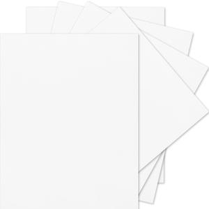 25 Sheets White Cardstock Paper 8.5 x 11 inches, 250 GSM/92 lb Thick Card Stock Paper for DIY Cards, Printer Cardstock Scrapbook Cardboard Papers for Crafts