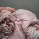Smoofy Fluffy King Size Comforter Set 3 Pieces - Tie-dye Pink Fleece Fluffy Comforter Set, Luxury Fuzzy King Bedding Set, Soft King Bed Set All Season, Heavy Faux Fur Comforter with 2 Pillow Cases