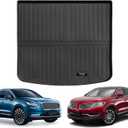 Custom for 2016-2018 Lincoln MKX/2019-2023 Lincoln Nautilus Cargo Mats Trunk Liner All Weather TPE Protection Mat Accessories (for 2016-2018 Lincoln MKX/2019-2023 Nautilus)