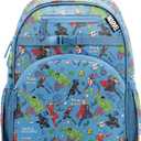 Simple Modern Large Marvel Avengers Kids Backpack for School Girls and Boys | Elementary Backpack for Teen | Fletcher Collection | Kids - 16" tall | Avengers Heroes, 18L
