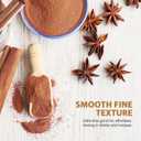 2 x Soeos Organic Ceylon Cinnamon Powder, 8oz (227g), Premium Ground Cinnamon, Non-GMO, Gluten-Free, Freshly Packed