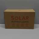 SUPER BRIGHT Solar Pathway Lights Outdoor, 8 Pack Solar Lights Outdoor, Auto On/Off, IP65 Waterproof Solar Garden Lights Solar Powered Landscape Lighting for Yard Patio Walkway Driveway Pathway (Cool White (Cuboid))