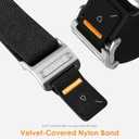 Aulumu A11 v2 for Apple Watch Ultra 49mm Band for Men Mag Buckle Slim Band Designed | for Apple Watch Ultra 3/2/1 49mm, Series 11/10/9/8/SE2/7/6/SE/5/4[46mm/45mm/44mm] | Silver Black