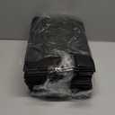 Timirog 9x6.5x2 Inches Black Shipping Boxes 25 Pack - Corrugated Cardboard Mailing Box for Small Business, Tab Locking Literature Mailer Packaging Supplies for Packing Digest Size Book Gifts Craft DVD