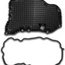 Oil Pan w/Drain Plug, Engine Oil Pan for Nissan Rogue 2021-2024, L3 1.5L, 11110-6RC0B, 111106RC0B, 11110-6RC1B, 111106RC1B, 11110 6RC1B