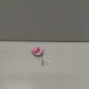 Valentine's Day Love Letter Nurse Badge Reel Retractable Glitter Cute Pink Red Name Tag Acrylic Alligator Clip Valentines Badge Clip ID Badge Holder for Nurse Work Teacher RN Student Cop Office Staff