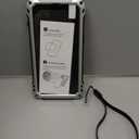 Lanhiem for iPhone 15 Metal Case, [Built-in Camera Kickstand & Glass Screen Protector] Heavy Duty Protective Rugged Full Body Military Grade Shockproof Aluminum Magnetic Cover for iPhone 15 (Silver)