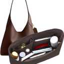 Dupont Paper Purse Organizer Inserts for brooklyn 28 Insert Keeps Tote Handbag, Brown