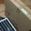 Jadisi 2-Pack Solar Street Lights Outdoor Waterproof, 9500W Solar Light Outdoor Dusk to Dawn, 240000LM 7000K Flood Light Motion Sensor for Garden/Yard/Parking Lot Lighting (Black)