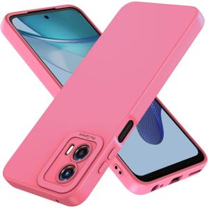 Compatible with Moto G Power 5G 2024 Case: Liquid Silicon Protective Military,Grade Armor G Power 5G 2024 Case,Heavy Duty Protection Phone Cases for G Power (hot Pink)