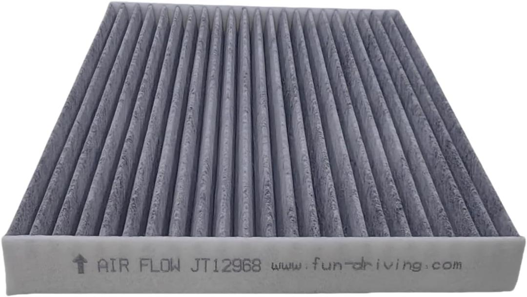 JTCAF12968 Cabin Air Filter for Kia Carnival 2026 2025 2024 2023 2022.Replacement for CF12968, 97133R0500 (Installed Rear Position, Not the Front!)