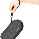 2 x RLSOCO EpiPen Carrying Case for Kids & Adult: EpiPen Trainer/Insulin Pen/JEXT Pen x2, Auvi-Q, Anti-Histamine, Allergy Medicine Essentials, Inhaler Asthma Relief Travel Organizer - Black (Case Only