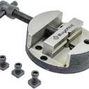 100 mm Round Vise Vice for 4" II 100 mm Rotary Table + 3 Fixing Tee Nut