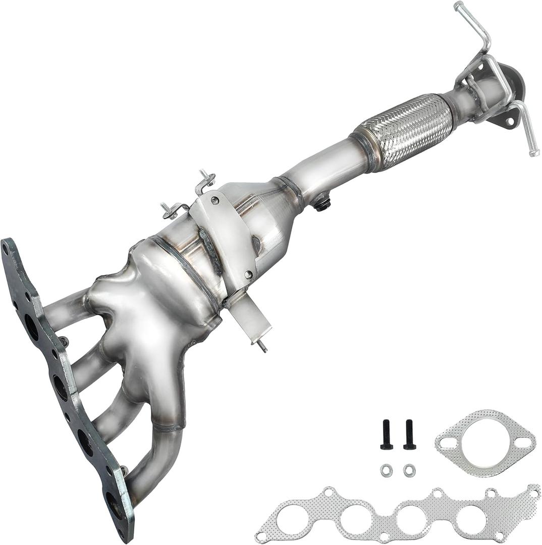 JT Exhaust Catalytic Converter Compatible with Mazda 3 2004-2009 2.0L (EPA Compliant) (Standard EPA Grade) JT Exhaust Catalytic Converter Compatible with Mazda 3 2004-2009 2.0L (EPA Compliant) (Standard EPA Grade)