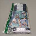 Inflatable Pool Floats Adult Size Water Hammock,Pool Rafts Lounge Chairs Floating,4-in-1 Multi-Purpose Pool Floaties Toys,Floats for Swimming Pool,for Adults Vacation Fun and Rest (Blue & Green)