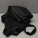 GSOU SNOW Men Snow Bibs Women Baggy Ski Pants Snowboard Overall Insulated Waterproof Windproof Warm Winter (Medium, Black)