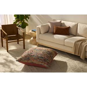 Loloi II Floor Pillows Collection LFP0072 Multi 36" W x 36" D x 6" H Pillow