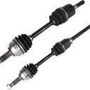 KUSATEC Front CV Axle Shaft Assembly Pair for Nissan Rogue 2.5L AWD