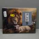 Lion Wall Art Lamb Canvas Prints Jesus Awesome Lamb and Lion Canvas Wall Art Modern Art Painting Framed for Living Room Bedroom Bathroom Office Decor Ready To Hang 12x16inches