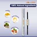 Eyebrow & Eyelash Growth Serum for Sensitive Eyes (2 in 1) - Peptide, Castor Oil & Natural Extract in Formula to Strengthen Thicken Lengthen Lash and Brow - 3mLx2 for 3 Months Supply