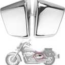 PSLER Battery Side Fairing Cover for Shadow ACE VT750 VT400 1997-2003 (Chrome)