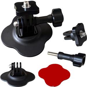 Universal Helmet Sticky Mounts Adhesive Buckle Mount for GoPro Hero 12-8 & Insta360 X4/X3/X2, Camera Mounts Adhesive Base for Helmet Mount Surfboard Motorcycle Vlogging Accessories(3PCS)