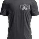 Teeny Fox Couple Baby Announcement Shirt | Expecting Mom and Dad Pregnancy Reveal Shirts | Matching Mommy Daddy Set (Black, XXL)