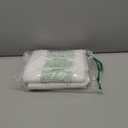 Turquoize Natural Linen Blended Curtain Panels Semi Sheer Curtains Light Filtering Linen Curtains Rod Pocket Linen Textured Drapes for Bedroom, Privacy Assured, 72 Inches Length (2 Panels, White)