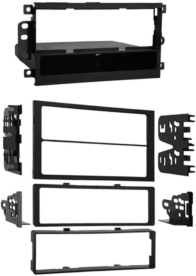 Metra Electronics 99-7422 Single DIN/Double DIN Installation Kit for 2007 Nissan Sentra (Black)