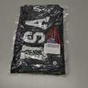 Women's American Flag Tank Top, USA Patriotic Sleeveless Crop Tops, 4th of July Camis Shirt (US, Alpha, Medium, Regular, Regular, Black-403) (Black)