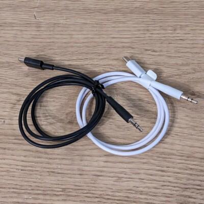 Audio Adapter, Charger Cable, TV Cable